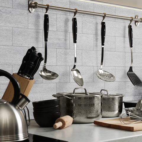 Durable Light Grey Wood Grain Wallpaper for Home Design Durable Light Grey Wood Grain Wallpaper for Home Design