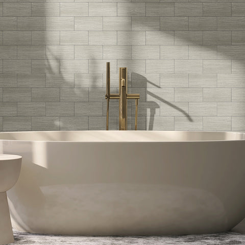 Waterproof Natural Light Grey Wood Like Wallpaper Waterproof Natural Light Grey Wood Like Wallpaper