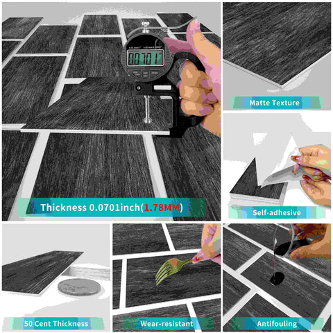 Industrial Style PE Foam Tile Stickers for Home Decor Matte Texture Easy to Clean Self Adhesive Ideal for Kitchen Bathroom Walls and Stair Steps Industrial Style PE Foam Tile Stickers for Home Decor Matte Texture Easy to Clean Self Adhesive Ideal for Kitchen Bathroom Walls and Stair Steps