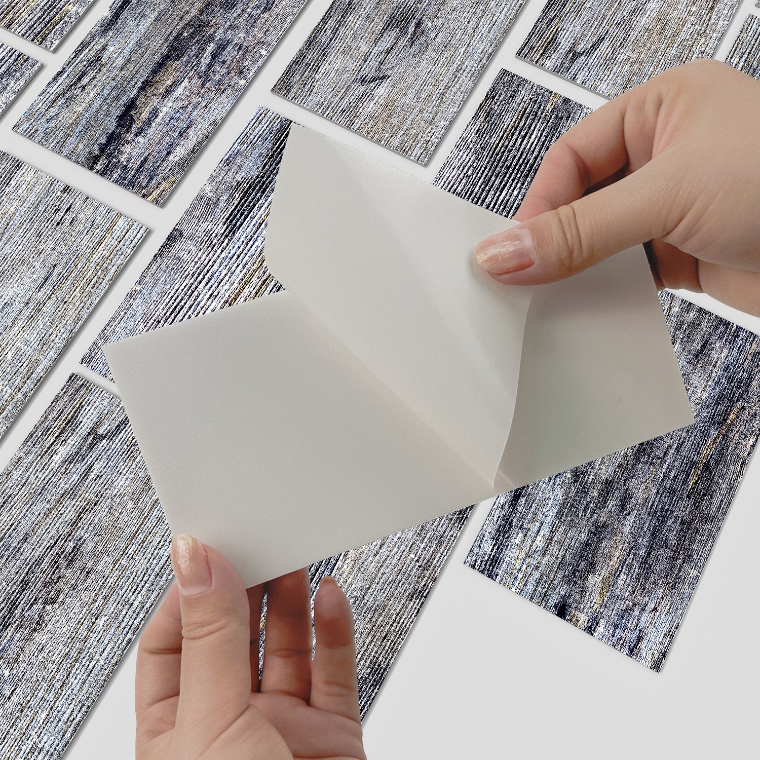 Self Adhesive Frosted Stone Gray Wood Wallpaper Self Adhesive Frosted Stone Gray Wood Wallpaper