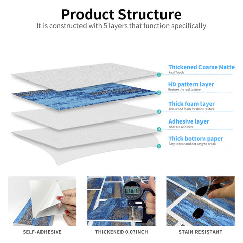 Coastal Blue Barnwood Wallpaper Coastal Blue Barnwood Wallpaper