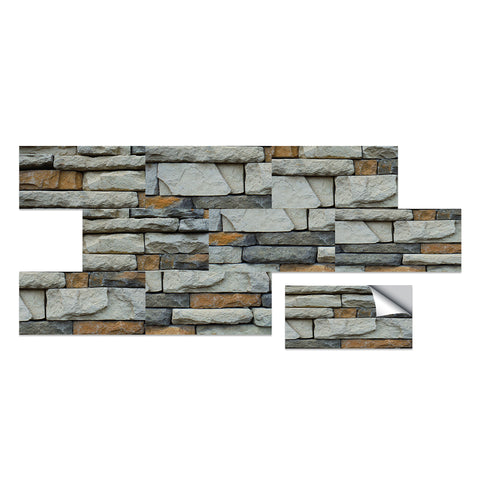 Gray Splicing Marble Texture Floor Stickers Peel and Stick Gray Splicing Marble Texture Floor Stickers Peel and Stick