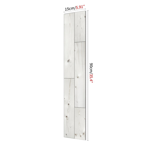 Minimalist White Wood Wallpaper Size-6"×35" 15cm×90cm Minimalist White Wood Wallpaper Size-6"×35" 15cm×90cm