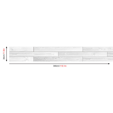 Dove Faux Wooden Slats Peel and Stick Vinyl Wallpaper Roll Size-12"×118" 30cm×300cm Dove Faux Wooden Slats Peel and Stick Vinyl Wallpaper Roll Size-12"×118" 30cm×300cm
