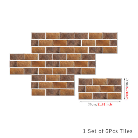 Warm Brown Marble Textured Floor Stickers Rustic Peel and Stick Warm Brown Marble Textured Floor Stickers Rustic Peel and Stick