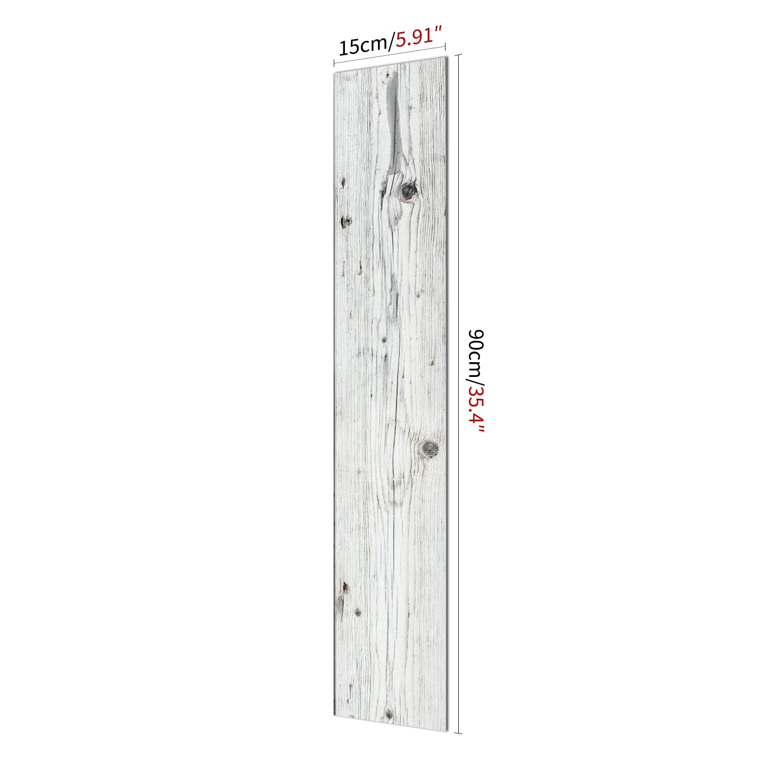 Light Gray Reclaimed Wood Wallpaper Size-6"×35" 15cm×90cm Light Gray Reclaimed Wood Wallpaper Size-6"×35" 15cm×90cm