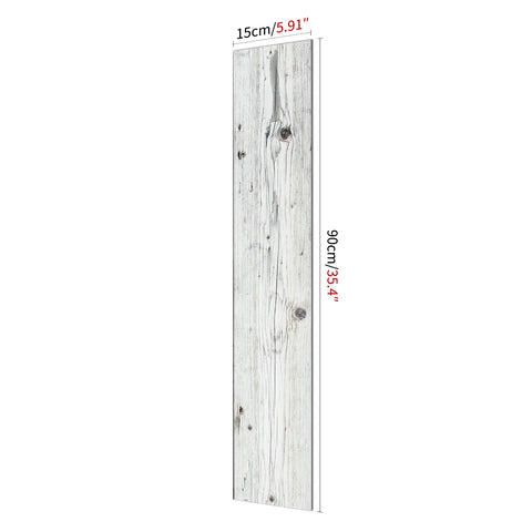 Light Gray Reclaimed Wood Wallpaper Size-6"×35" 15cm×90cm Light Gray Reclaimed Wood Wallpaper Size-6"×35" 15cm×90cm