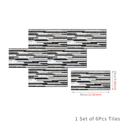 Light Grey Marble Textured Floor Stickers Elegant Peel and Stick 6pcs Light Grey Marble Textured Floor Stickers Elegant Peel and Stick 6pcs