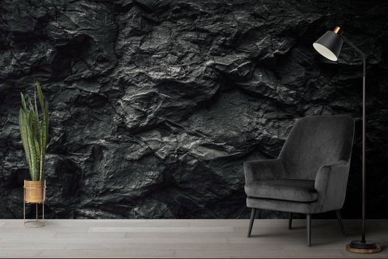 Black Stone Wallpaper: Add Elegance and Mystery to Your Home