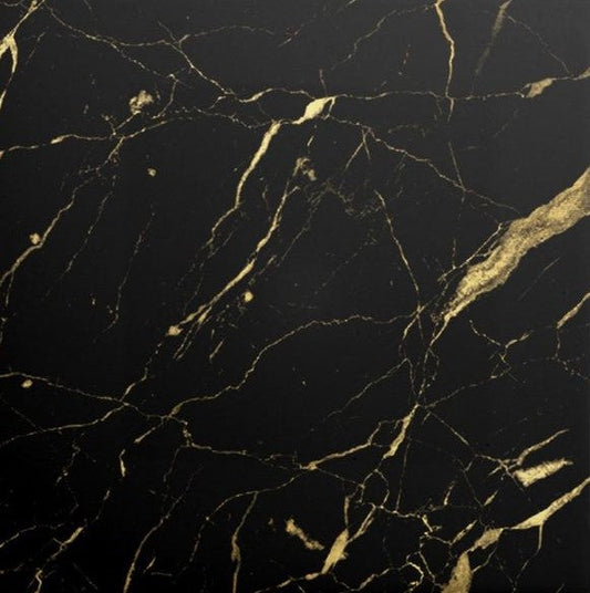 Black Gold Stone Wallpaper: Expand Kitchen Visual Space