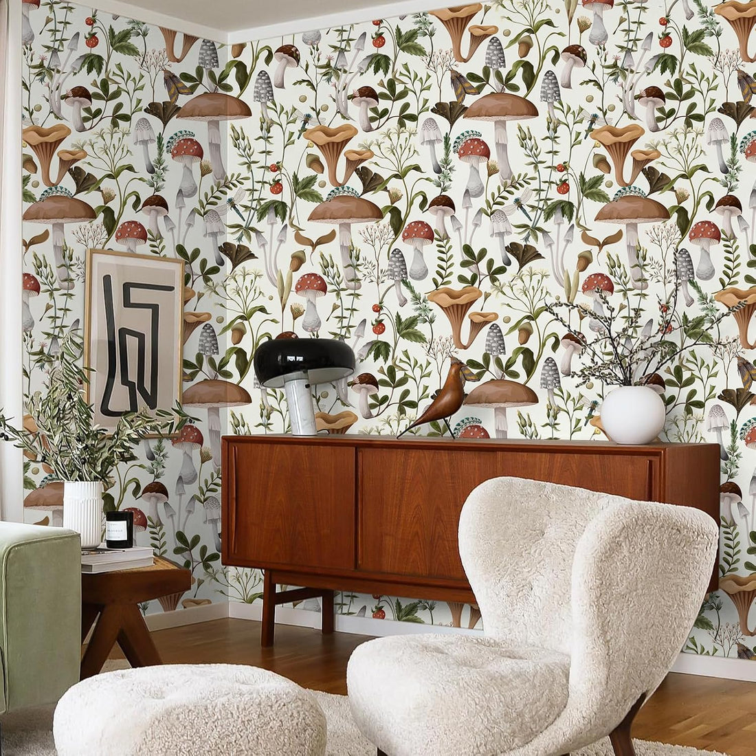 Creating a Personalised Space: How to Choose and Match Mushroom Wallpaper to Suit Your Home Style