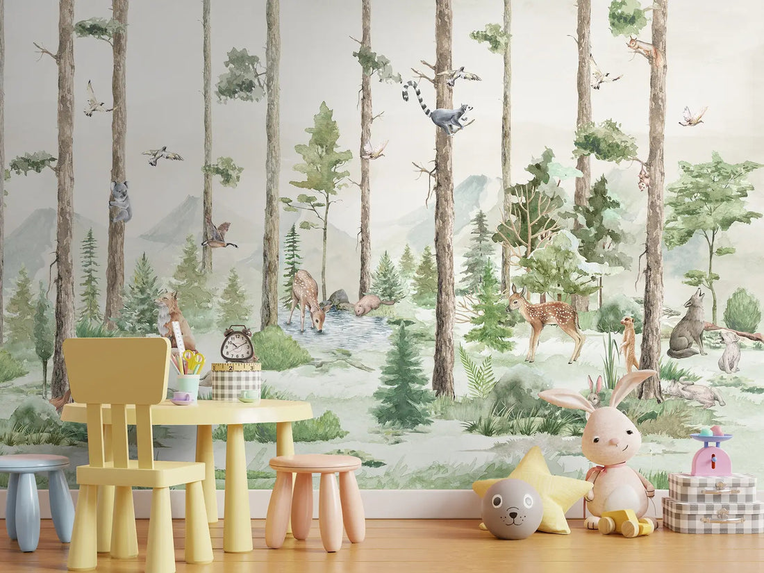 How to Create a Themed Nursery with Wallpaper: A Step-by-Step Guide