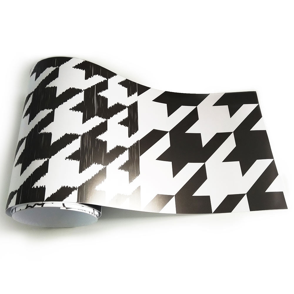 Black and white fashion - modern geometric ceramic tile stickers