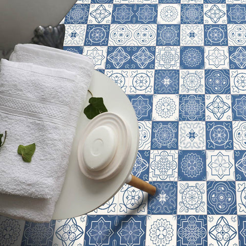 Blue and white classic - Mediterranean style tile stickers