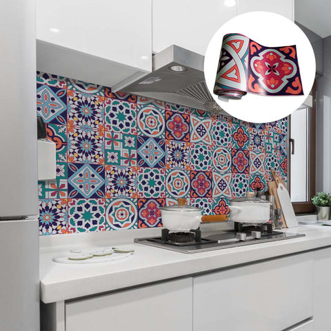 Exotic style - Retro patterned tile stickers