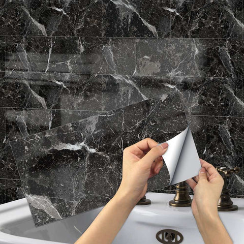 DIY Peel and Stick Wall Tiles for Effortless Kitchen,Bathroom,and Stairway Decoration