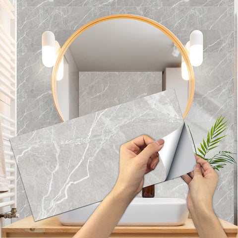 Self-Adhesive Tile Stickers for Quick and Easy Kitchen and Bathroom Wall Makeovers
