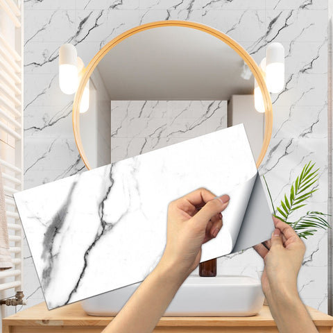 Self-Adhesive Wall Tiles for Home Decor Projects in Kitchens,Bathrooms, and Beyond