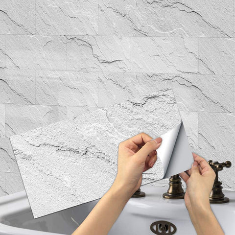 Self-Adhesive Wall Tiles for Home Decoration, Bathroom Walls, and Kitchen Backsplash