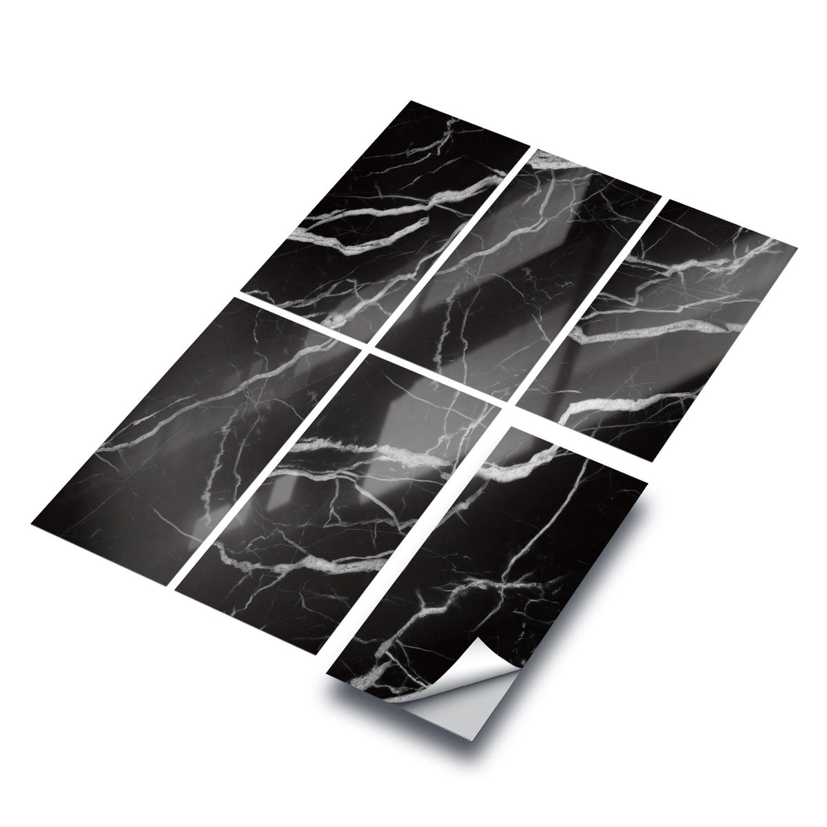 Self-Adhesive Tile Stickers for Quick and Easy Kitchen and Bathroom Wall Makeovers