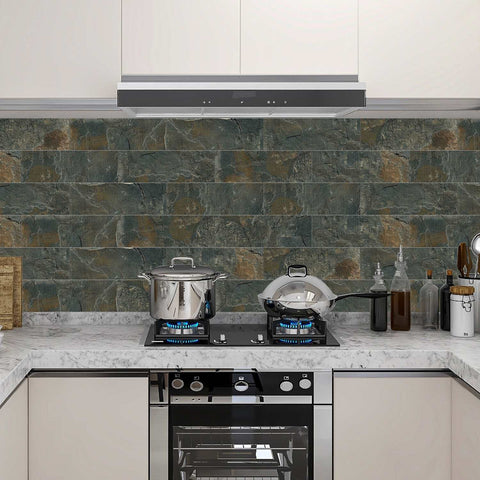 Elegant Waterproof Wall Tiles Self-Adhesive and Easy to Clean Perfect for Kitchens Bathrooms and Stylish Home Decoration