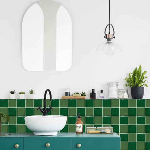Lilles Green Simple Peel & Stick Application, Safe Materials, Easy to Remove Provence Wall Stickers