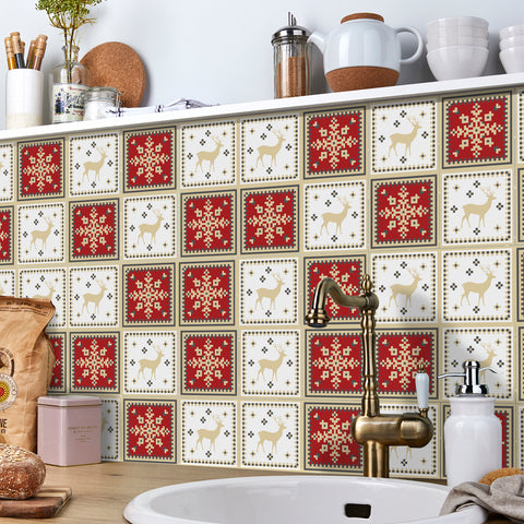 Christmas style tiles: create a warm and festive atmosphere