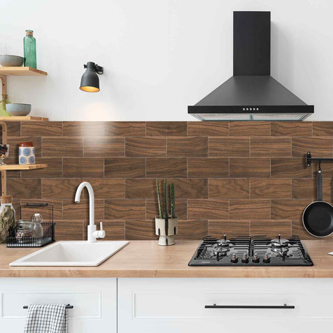 Self-Adhesive Retro Tile Stickers for Kitchen and Bathroom Backsplash, Easy to Install and Waterproof for Home Decoration