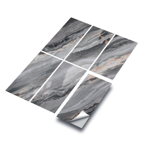 DIY Self Adhesive Stair Sticker for Home Decoration, Kitchen Backsplash, and Bathroom Walls