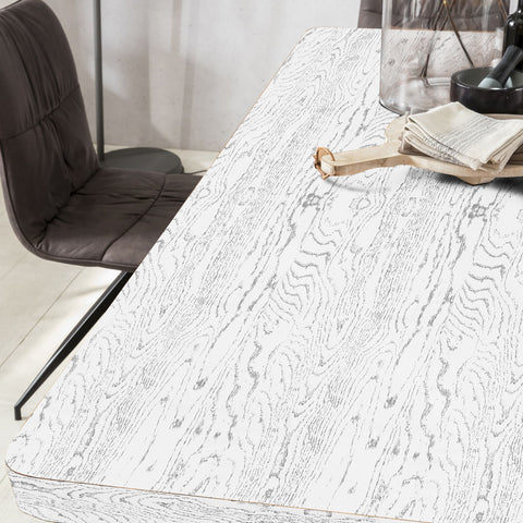 Whitewashed Oak Grain Wallpaper