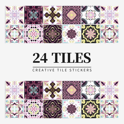 Dreamlike pastel tiles: add romance to the space