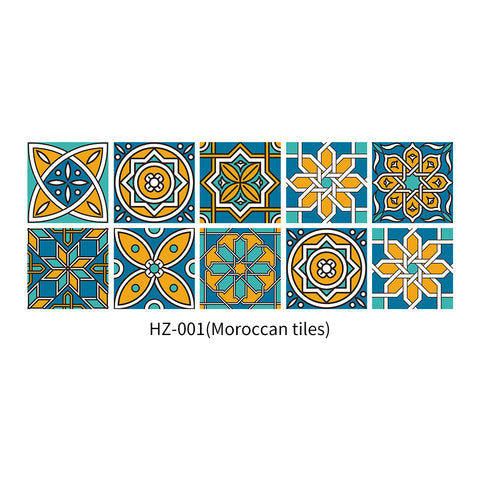 Moroccan style tile stickers: an artistic choice for decorating space