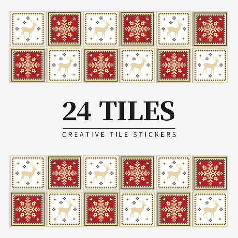 Christmas style tiles: create a warm and festive atmosphere