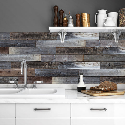 Grey Wallpaper Wallpaper That Looks Like Wood for Kitchen Remodeling