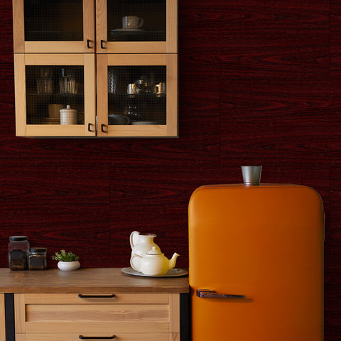 Opulent Red Oak Wallpaper