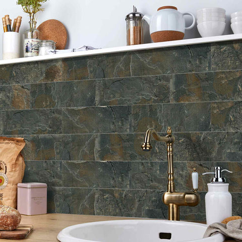 Elegant Waterproof Wall Tiles Self-Adhesive and Easy to Clean Perfect for Kitchens Bathrooms and Stylish Home Decoration