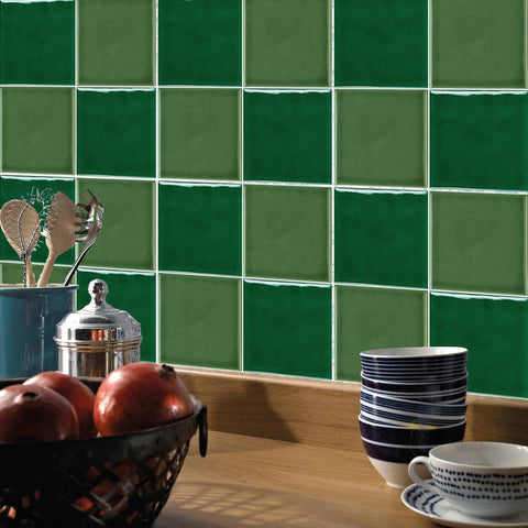 Lilles Green Simple Peel & Stick Application, Safe Materials, Easy to Remove Provence Wall Stickers