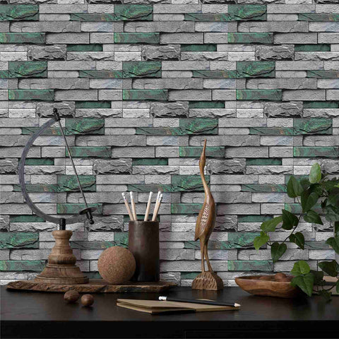 Waterproof Peel and Stick Floor Tiles for Home Decor, Kitchen, and Bathroom