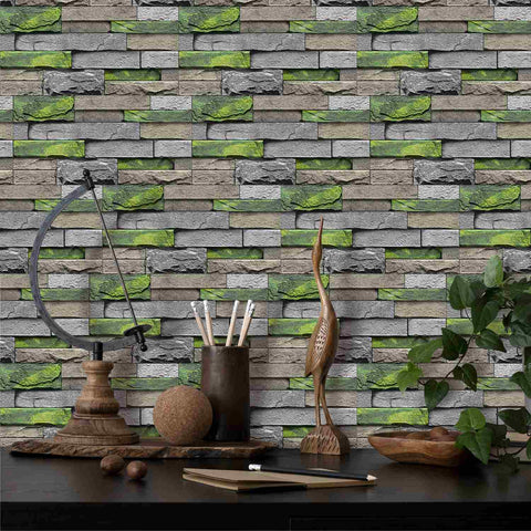 Retro Tile Stickers for Stairs, Bathroom, and Kitchen Backsplash
