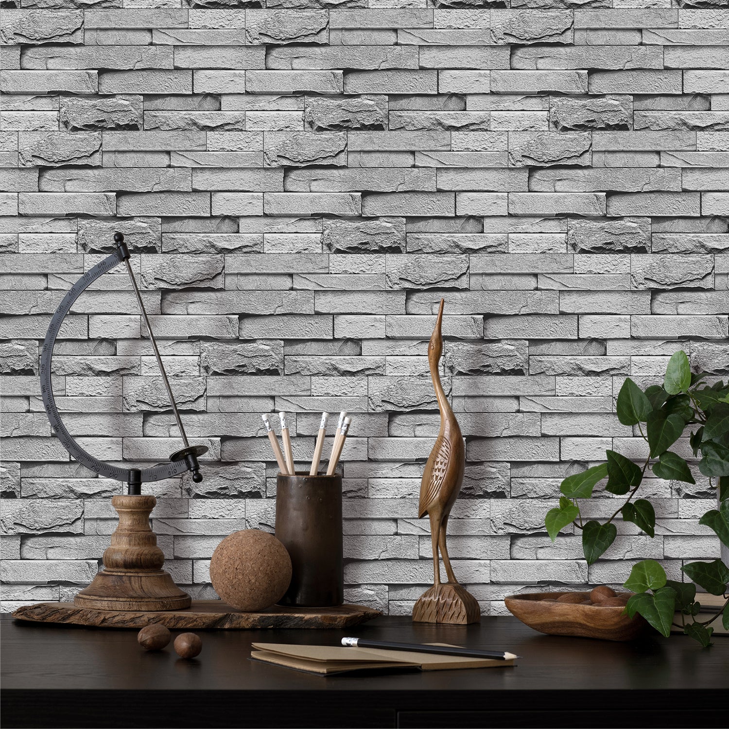 grey stone wallpaper 3d wall