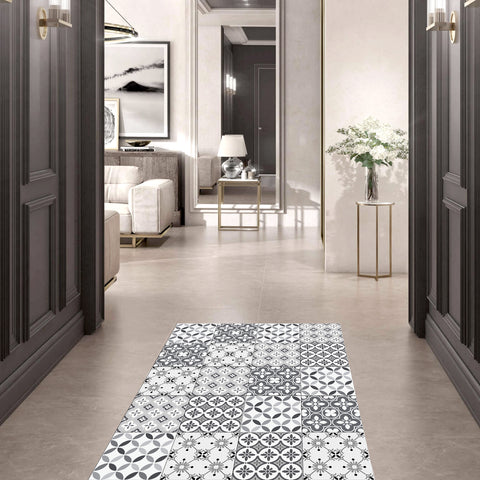 Simple gray tone: the modern beauty of tile stickers