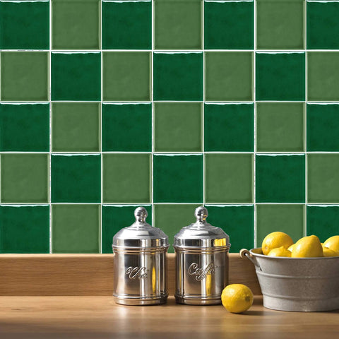 Lilles Green Simple Peel & Stick Application, Safe Materials, Easy to Remove Provence Wall Stickers