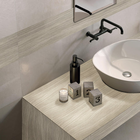 Stylish Driftwood Finish Wallpaper