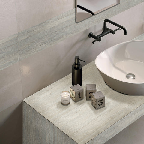 Urban Gray Wood Effect Wallpaper