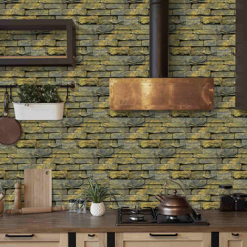 Flexible and Moisture Resistant Wall Stickers for Bathroom, Kitchen, and Stairs