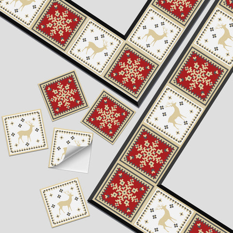 Christmas style tiles: create a warm and festive atmosphere