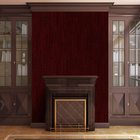 Opulent Red Oak Wallpaper