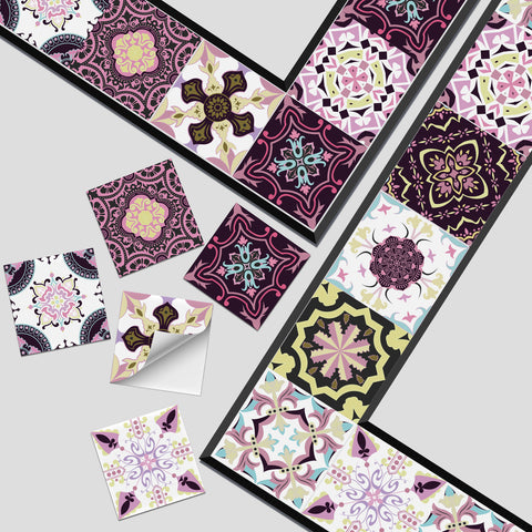 Dreamlike pastel tiles: add romance to the space