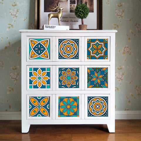 Moroccan style tile stickers: an artistic choice for decorating space