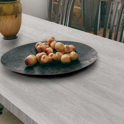 Sleek Ash Wood Grain Wallpaper